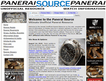 Tablet Screenshot of paneraisource.com